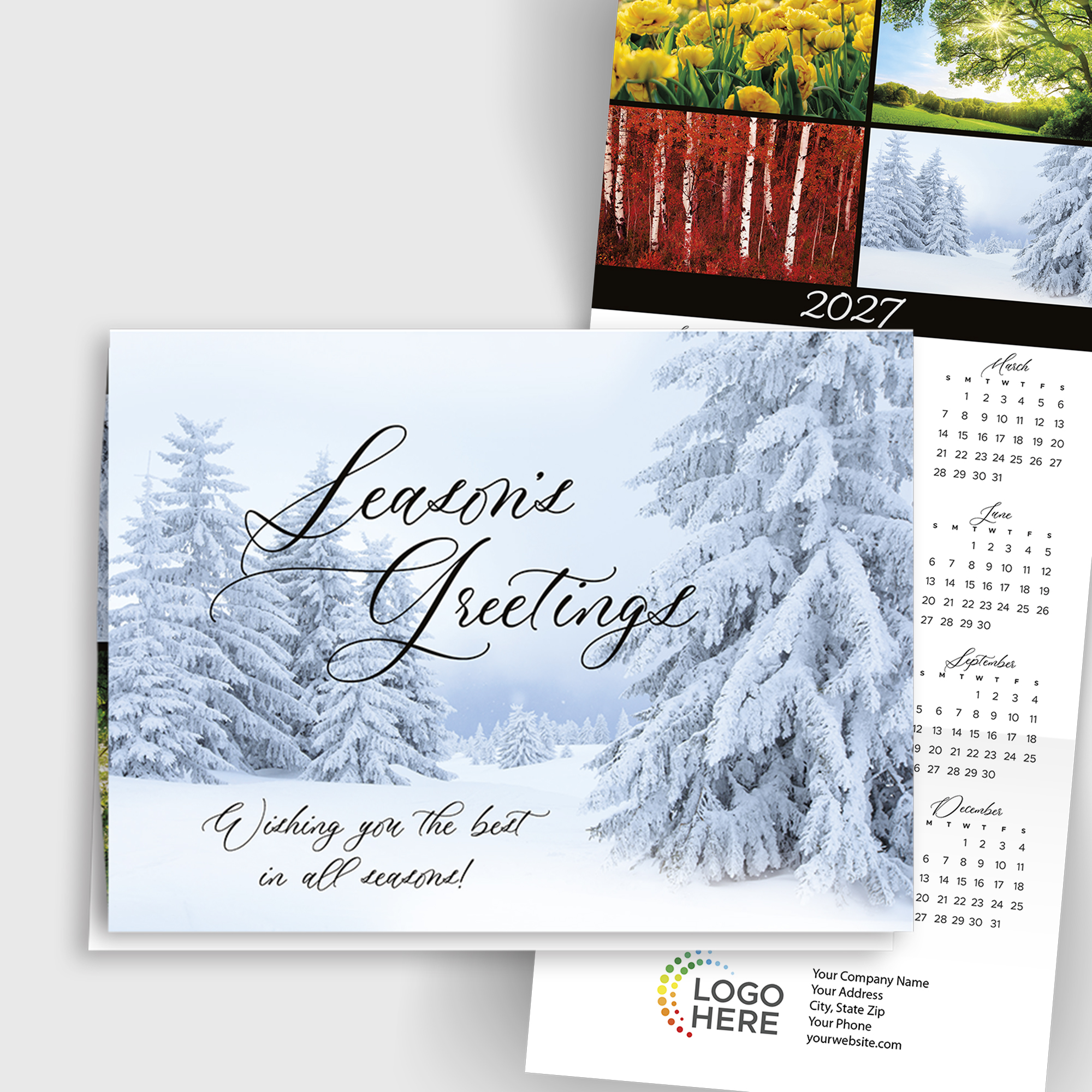 Seasons Premium Calendar Card C3472U-AAA
